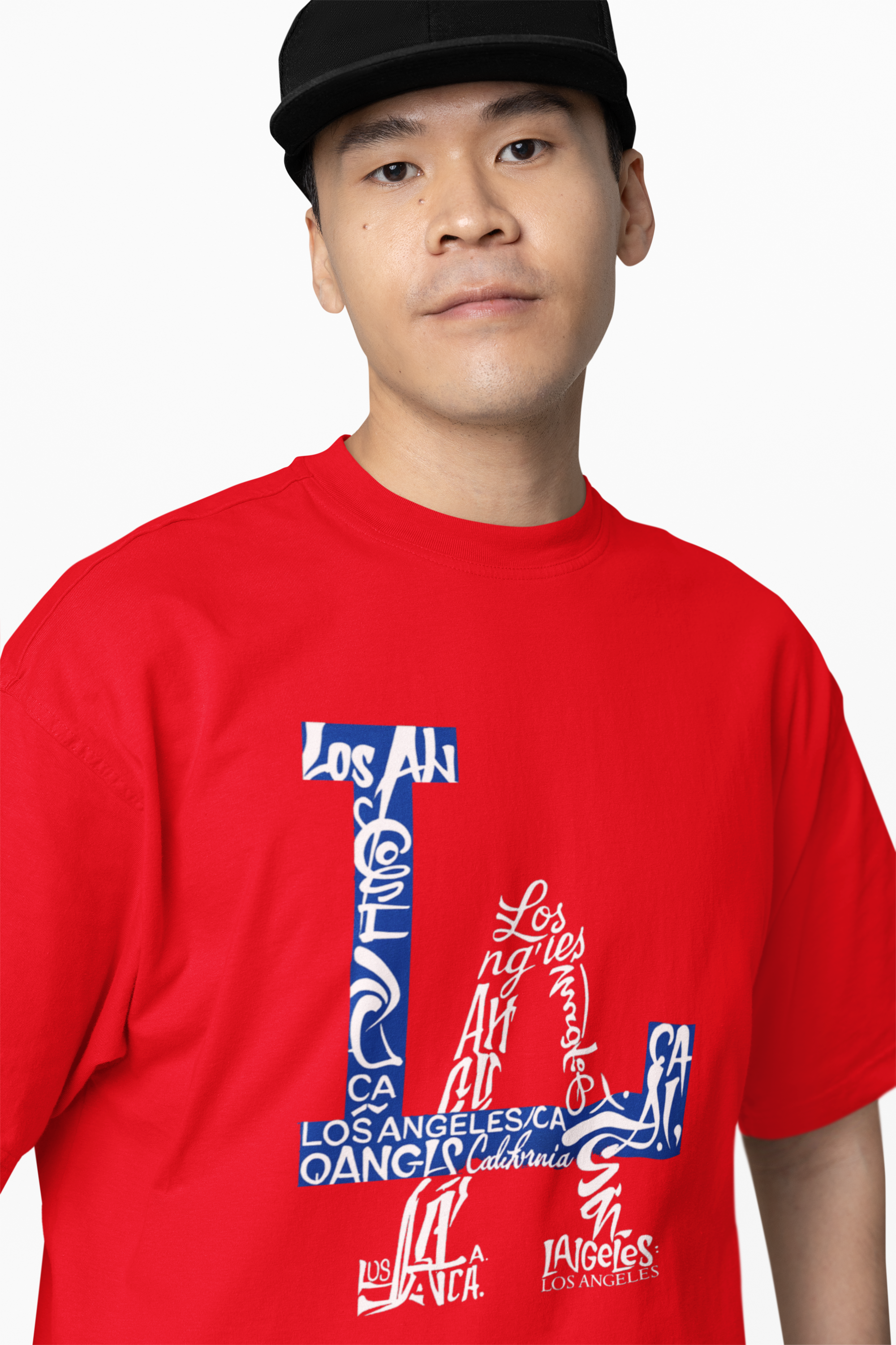 La Red Oversized T-Shirts