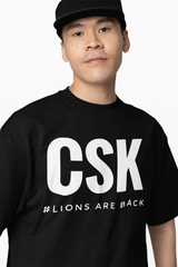 Csk Are Back Oversized T-Shirts
