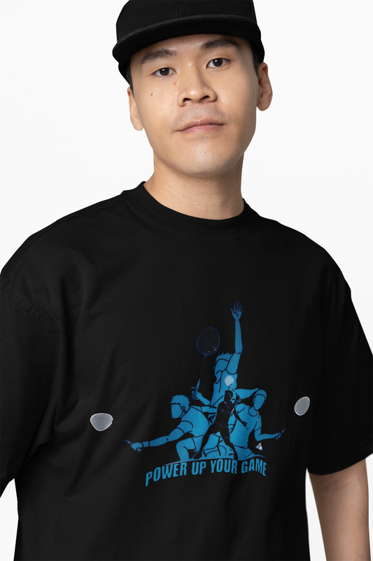 Power Up Your Game Oversized T-Shirt