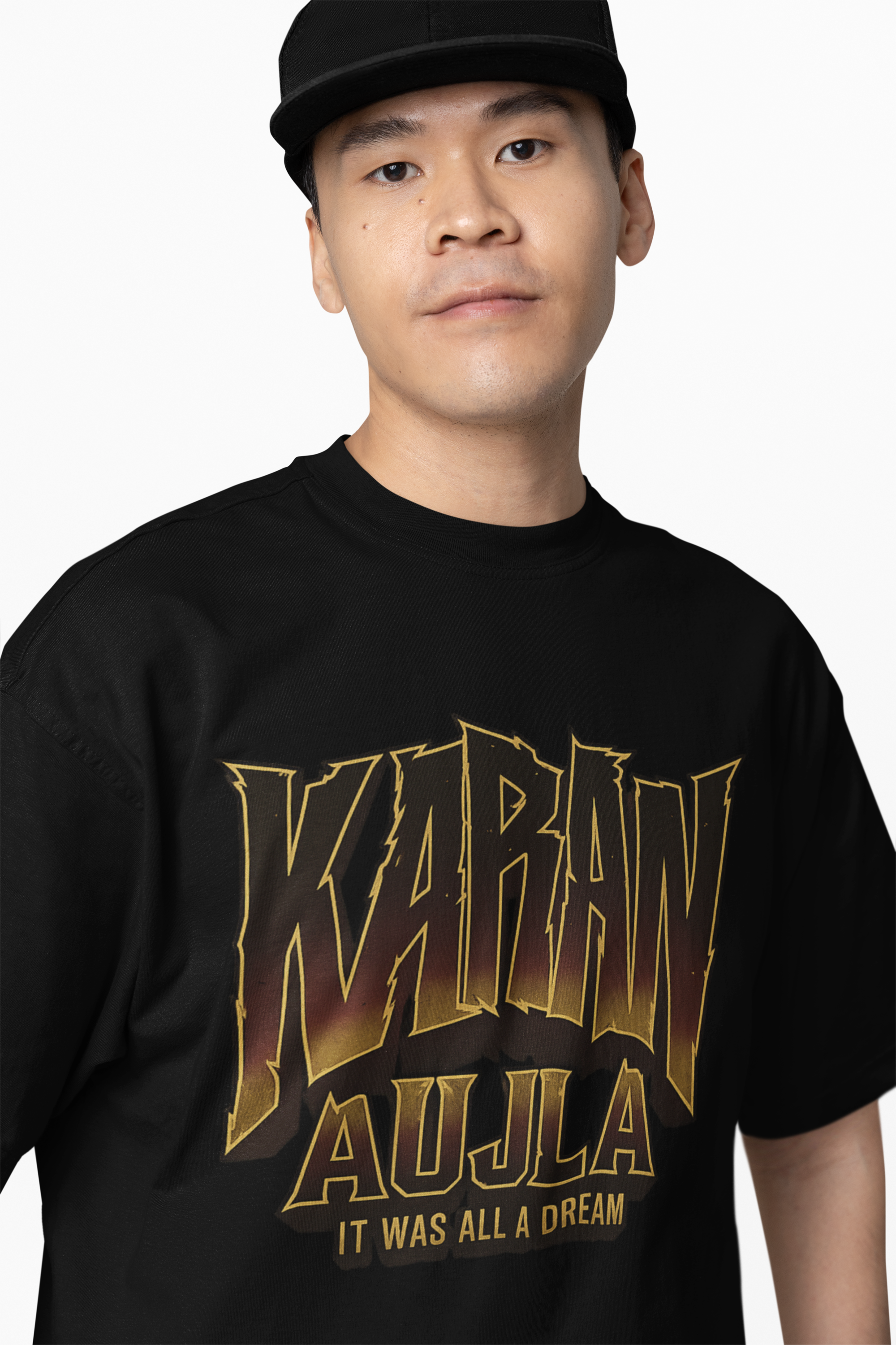 Karan Aujla Stage Legend Oversized T-Shirt