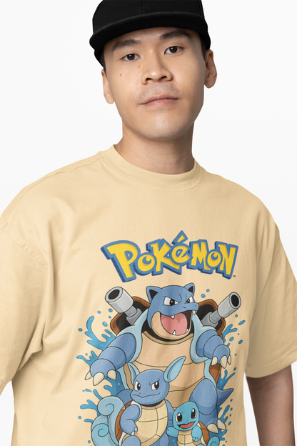 Squirtle Oversized T-Shirts – Cool Pokémon Streetwear Style