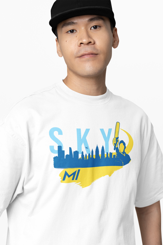 MI Sky Oversized T-Shirts