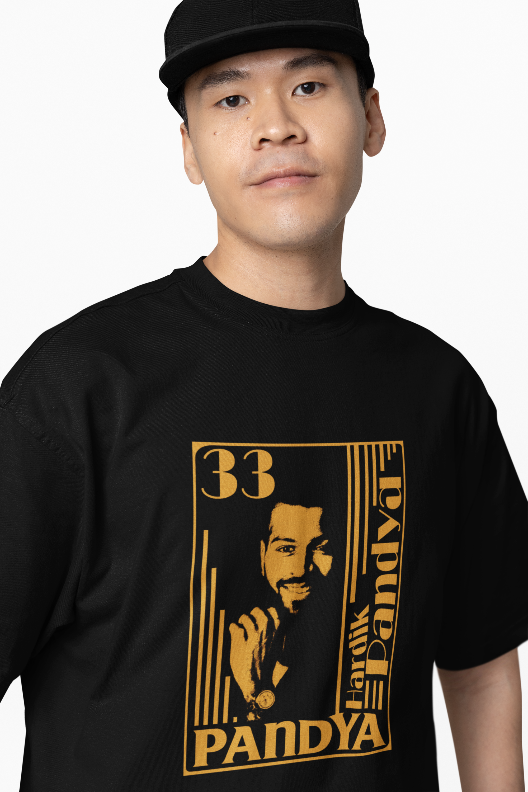 Hardikpandya 33 Oversized-T-Shirts