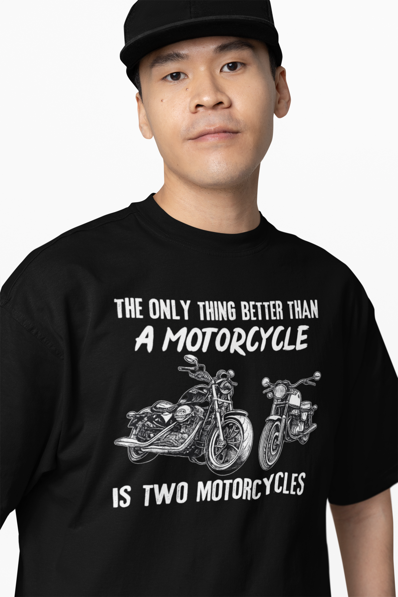 Motorcycle Oversized T-Shirts – Bold Biker Streetwear Style