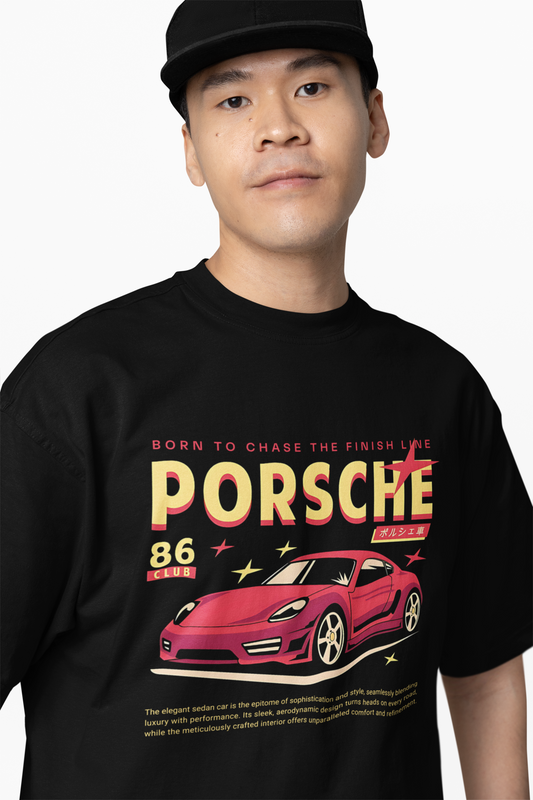 Porsche 86 Club Oversized T-Shirt