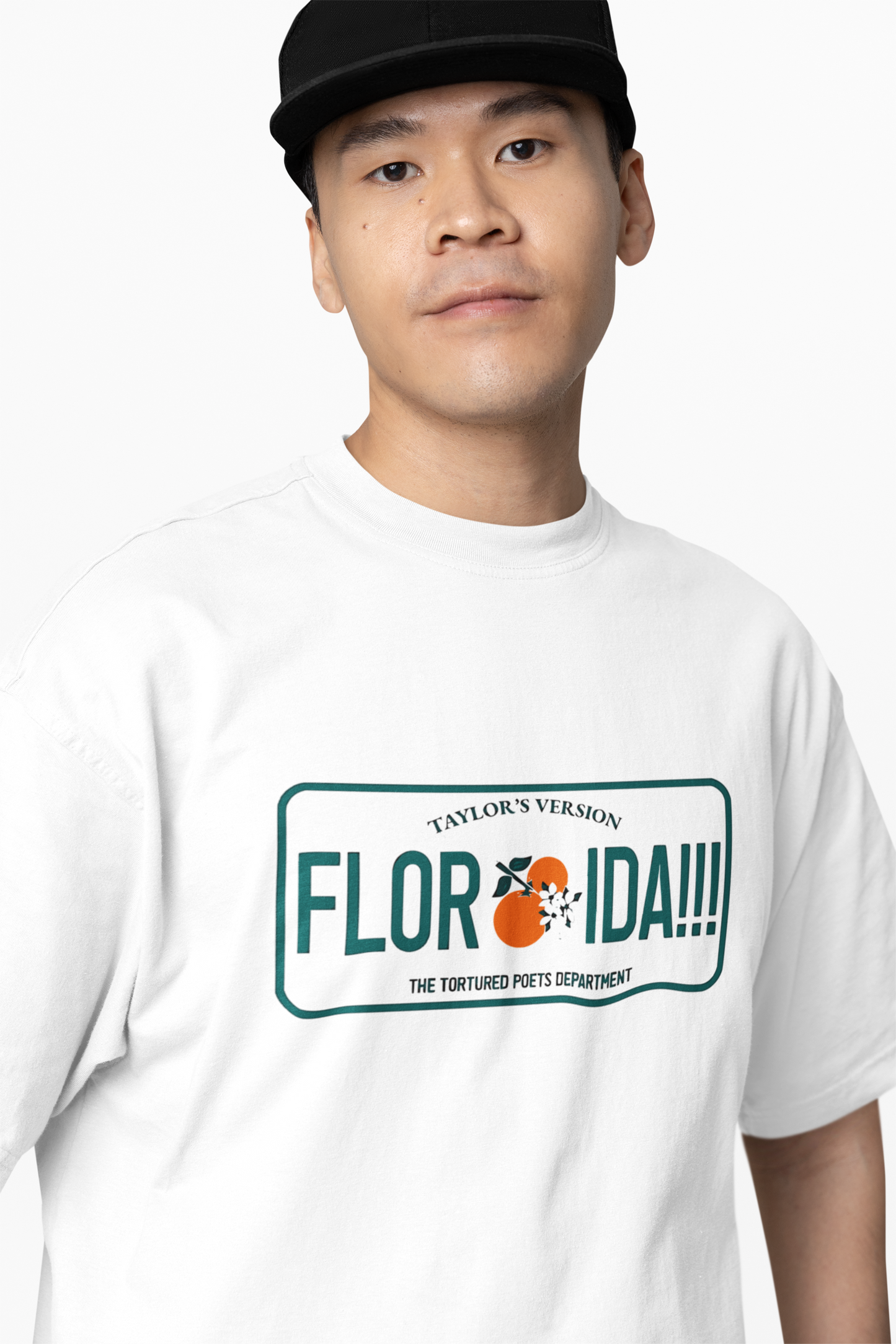 Florida Graphic Oversized T-Shirt Relaxed Fit Casual Wear