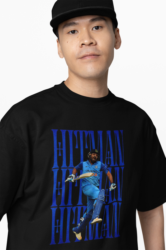 Hitman Rohit Oversized T-Shirts