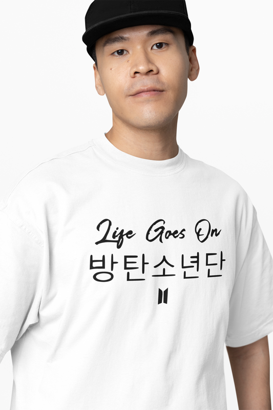 BTS Life Goes On Oversized T-Shirt
