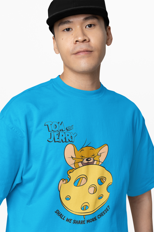 More Cheese Oversized T-Shirt – Fun & Comfy Streetwear