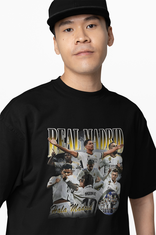 Champions Spirit Real Madrid T-Shirt Stylish Fan Wear