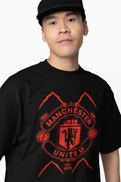 Manchester Team Oversized T-Shirt – Football Fan Apparel