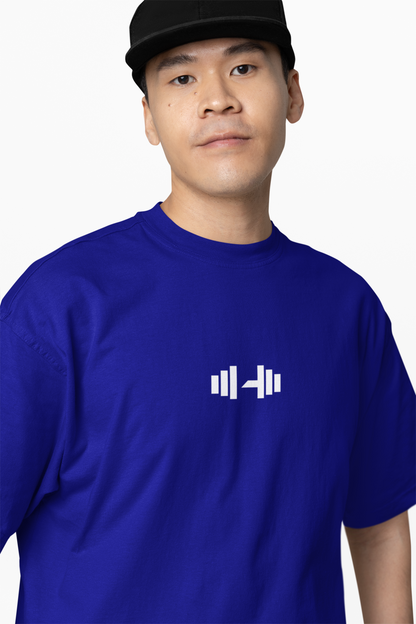 Iron Addict Oversized Gym T-Shirt  Power for Strength Lifters