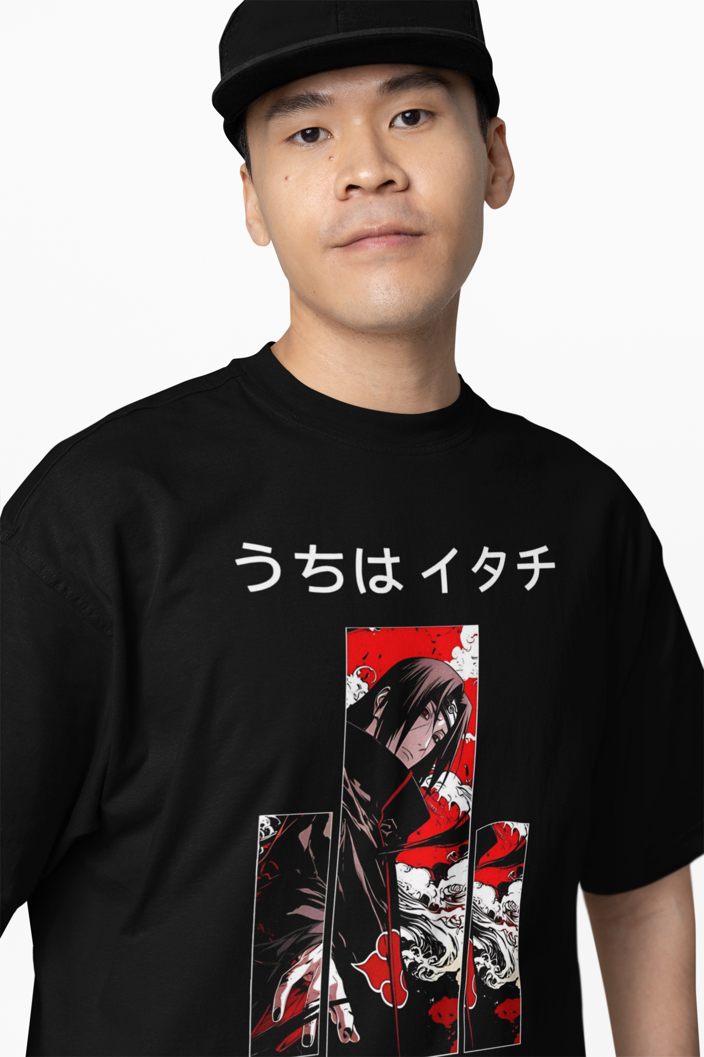 Buy Fream Of Uchiha Oversized T-Shirt – Cool Ninja Streetwear