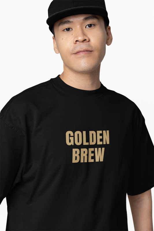 Olden Brew Oversized T-Shirt Vintage Style with Comfortable Fit