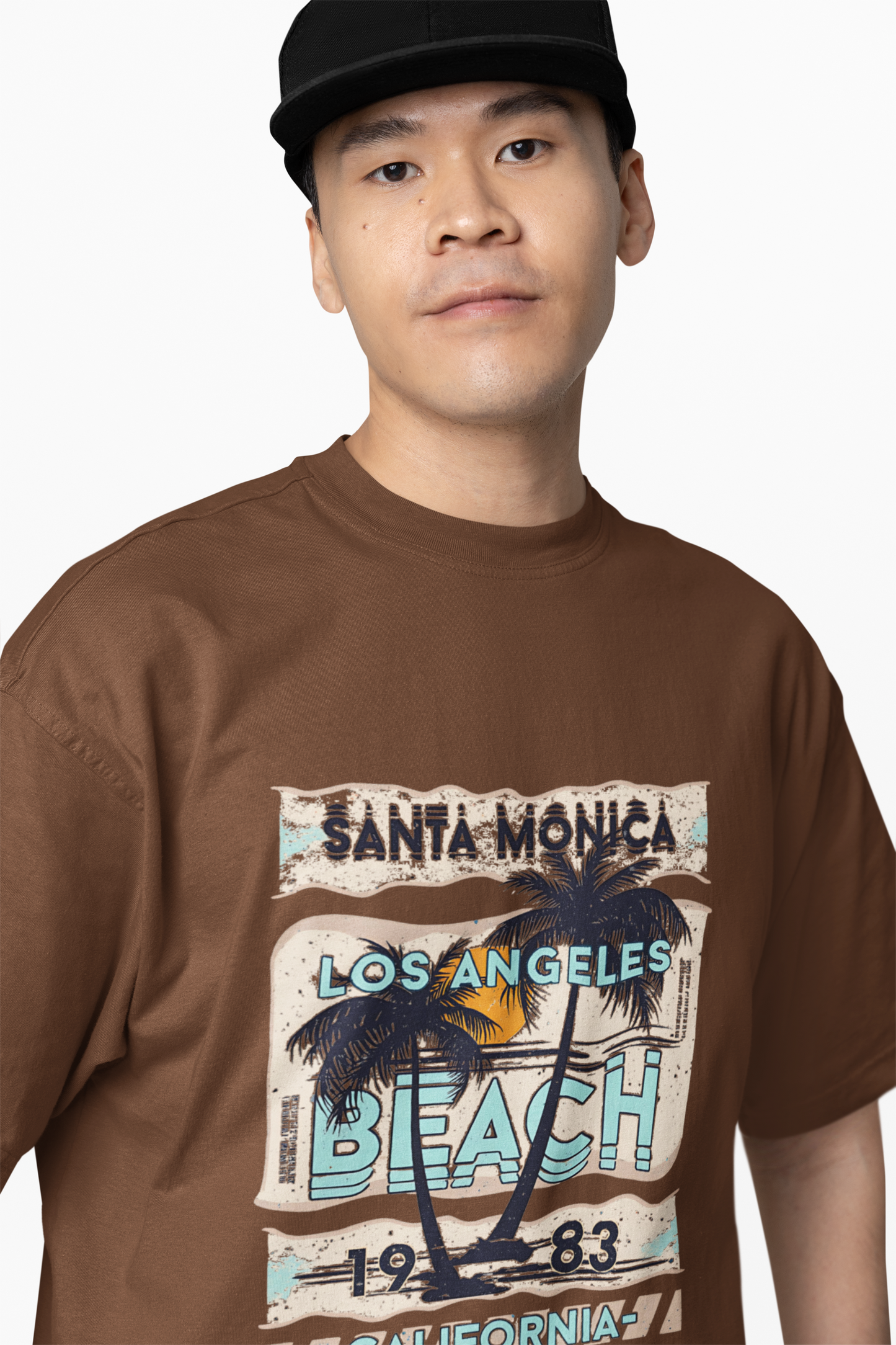 Santa Monica Oversized T-Shirts for Coastal Streetwear Look