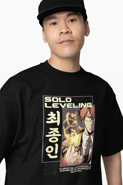 S Rank Hunter Oversized T-Shirts for Anime Streetwear Looks