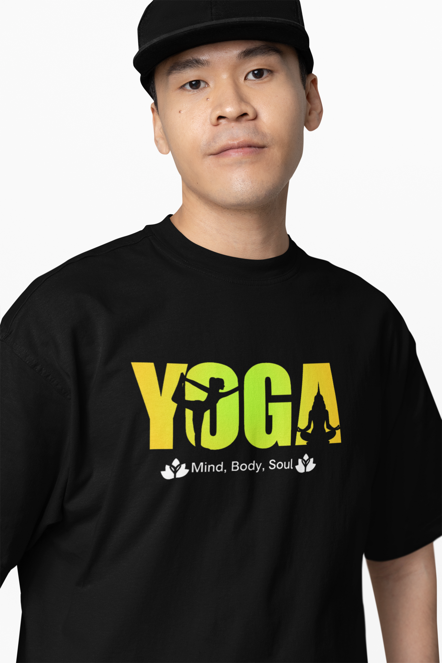 Peaceful Mind Loose Fit Oversized T-Shirt Calm Streetwear