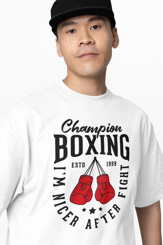 Champion Boxing Oversized T-Shirts