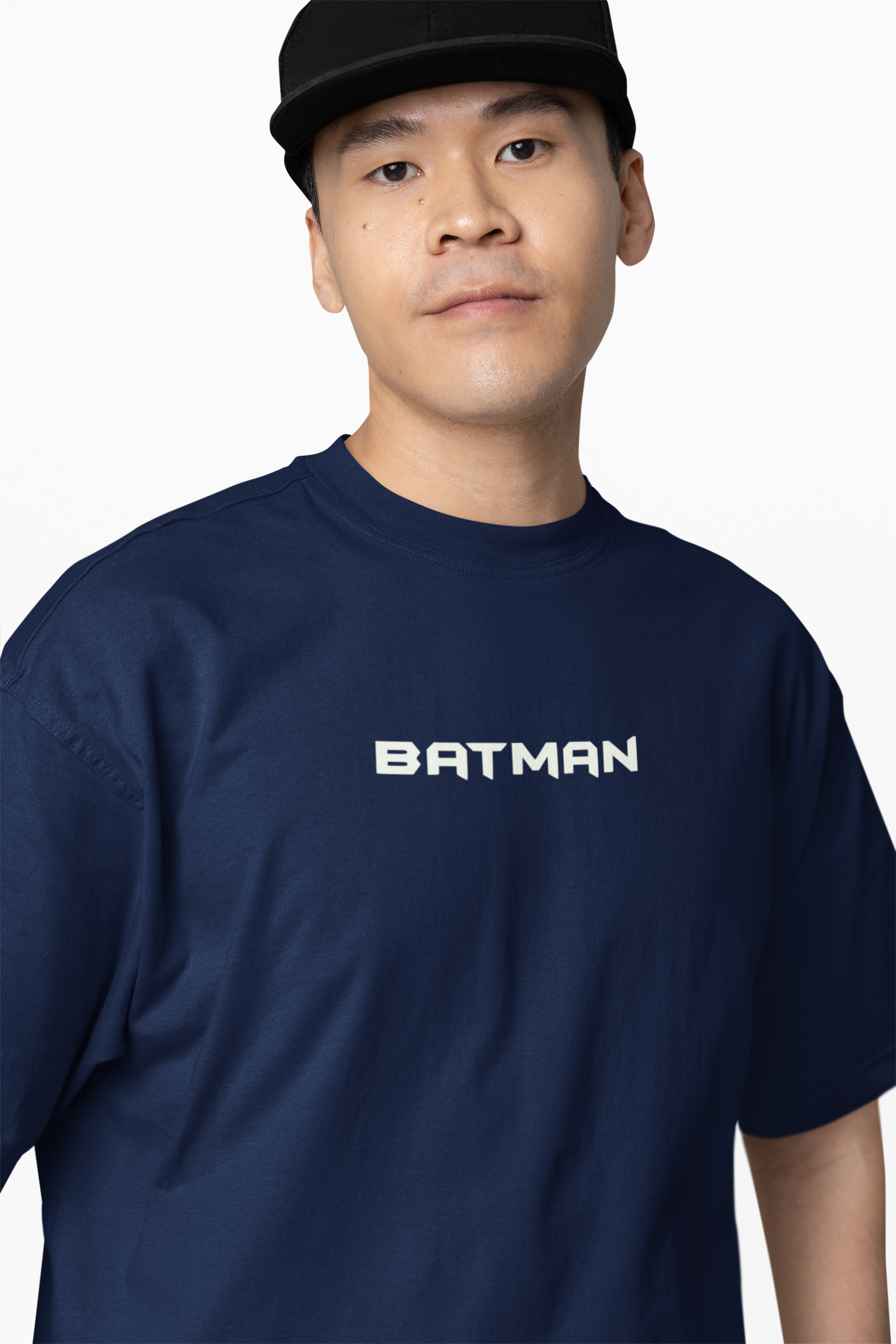 Dark Knight vs Joker Face Oversized  T-shirt