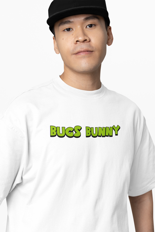 Bunny Bugs Cartoon Oversized T Shirt Fun Anime Graphic Tee
