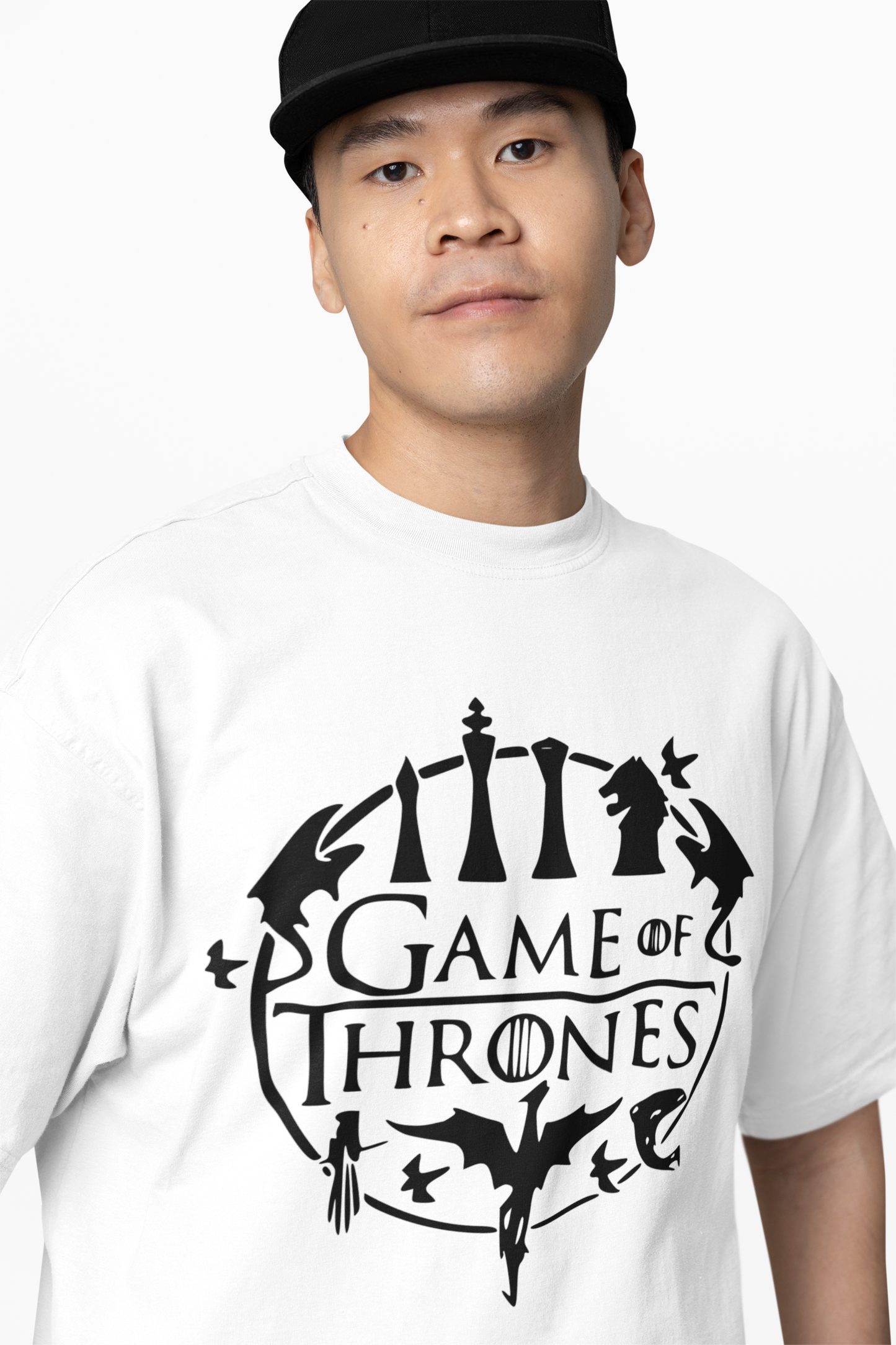 Game of Thrones Graphic oversized T-Shirts