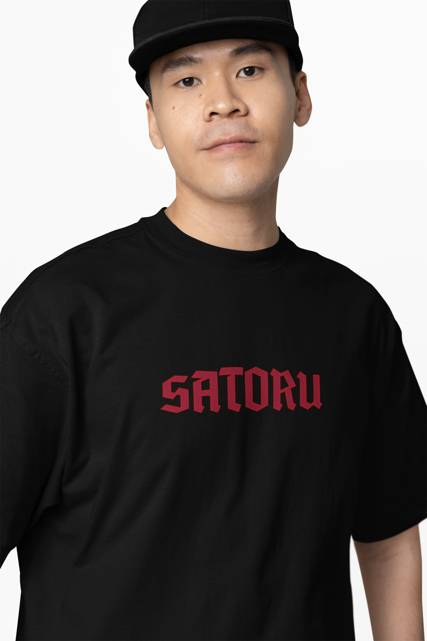 Saturo Gojo Oversized T-Shirt for Anime Fan Streetwear Look