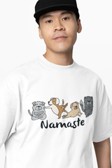 Animal Graphic Yoga Oversized T-Shirt