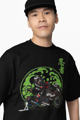 Ninja Rider Oversized T-Shirts