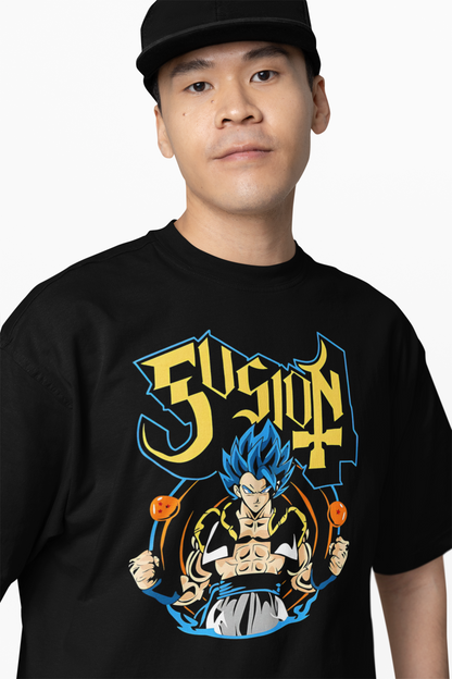 Gogeta Super Oversized T-Shirts Trendy Dragon Ball Style