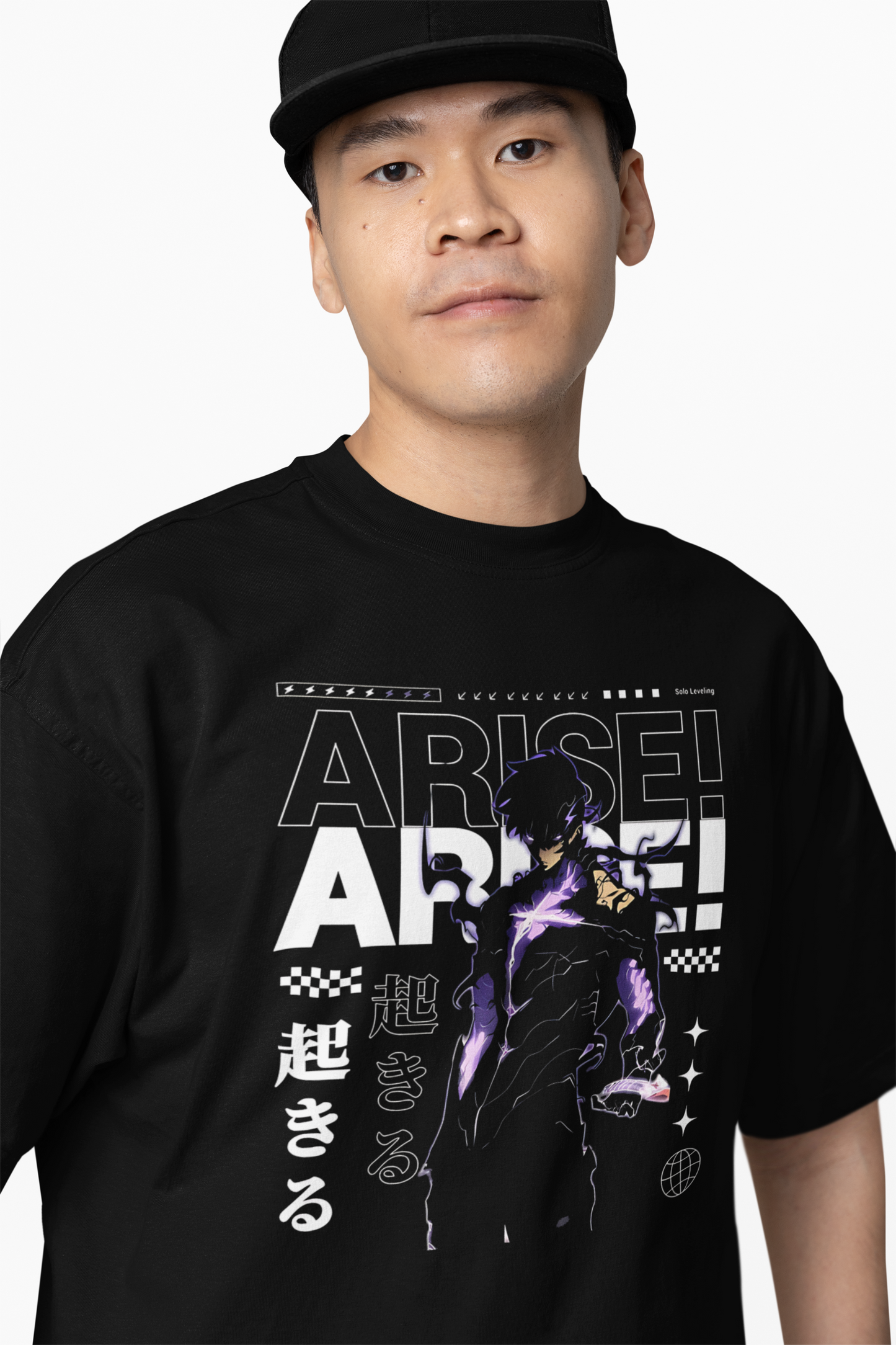Arise Oversized T-Shirts Stylish Casual Streetwear t-shirt