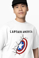 Captain Shield Oversized T-Shirts