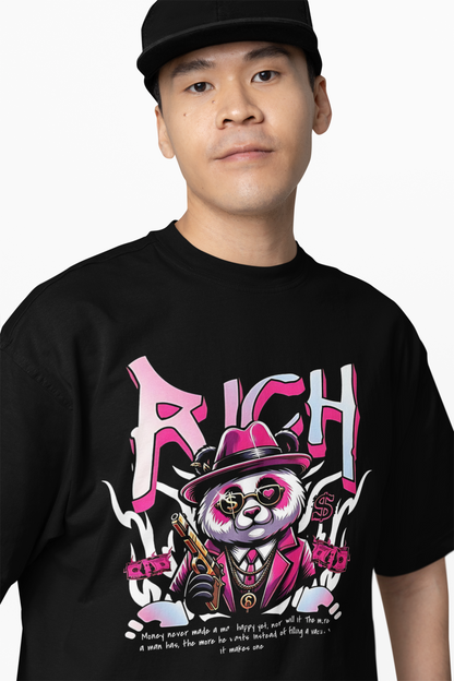 Rich Panda Oversized T-Shirt for Bold Streetwear Style