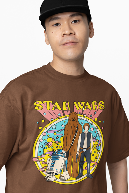 Groovy Retro Oversized T-Shirts – Vintage Aesthetic Streetwear