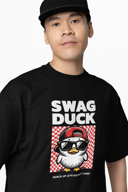 Swag Duck Oversized T-Shirt for Fun Casual Streetwear Looks