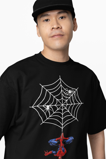 Web Drop Hero Spider-Man Oversized T-Shirt