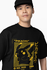 Pikachu Type Oversized T-Shirts
