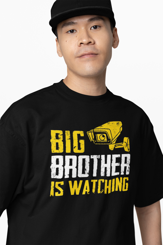 Brother Watching  Oversized T-Shirts