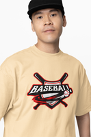 Baseball Oversized T-Shirt – Timeless Ballpark Style Meets Streetwear