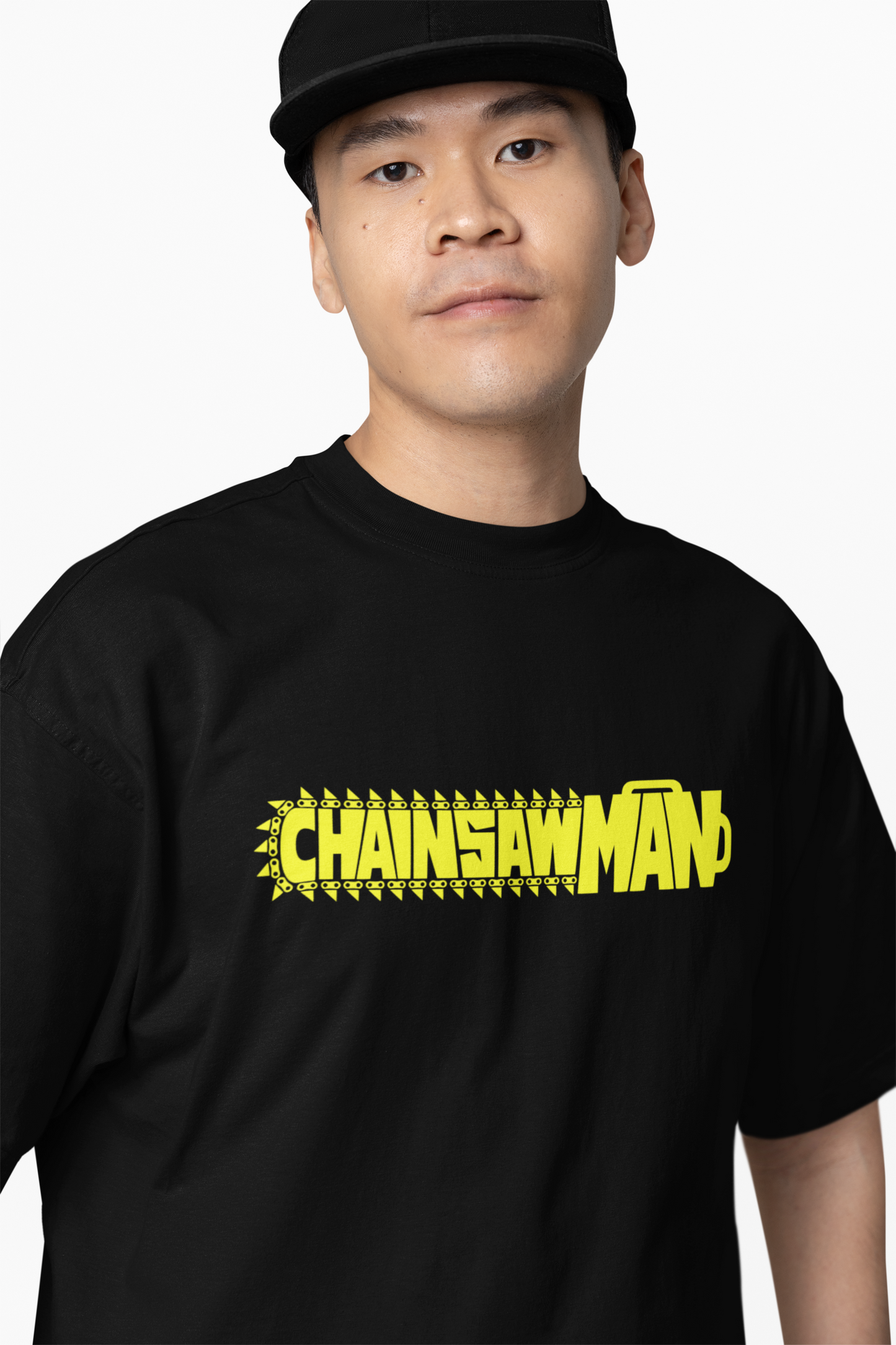 Buy Chainsaw Man Oversized T-Shirt Denji Anime Streetwear Tee