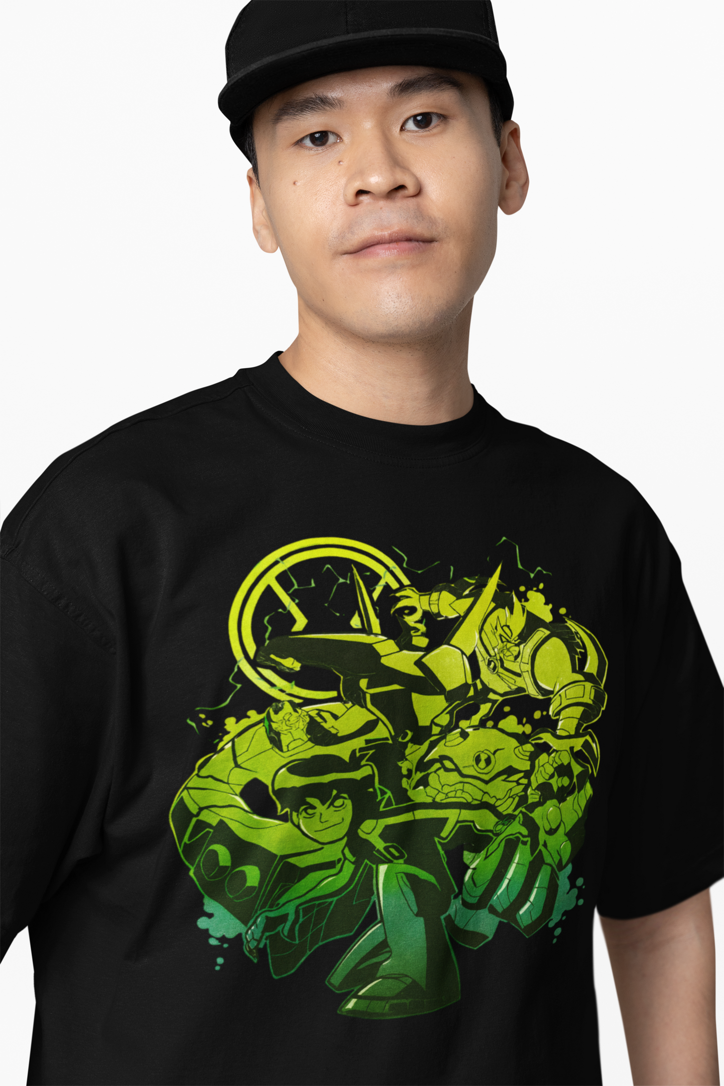 Ben Tennyson Oversized T-Shirts