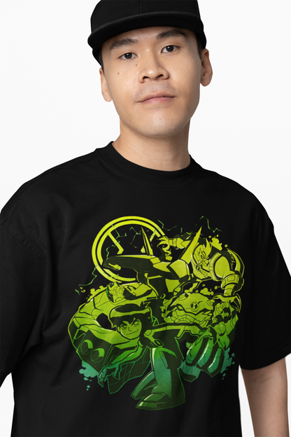Ben Tennyson Oversized T-Shirts