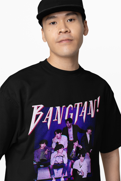 BTS Bangtan Oversized T-Shirt