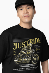 Just Ride Oversized T-Shirts