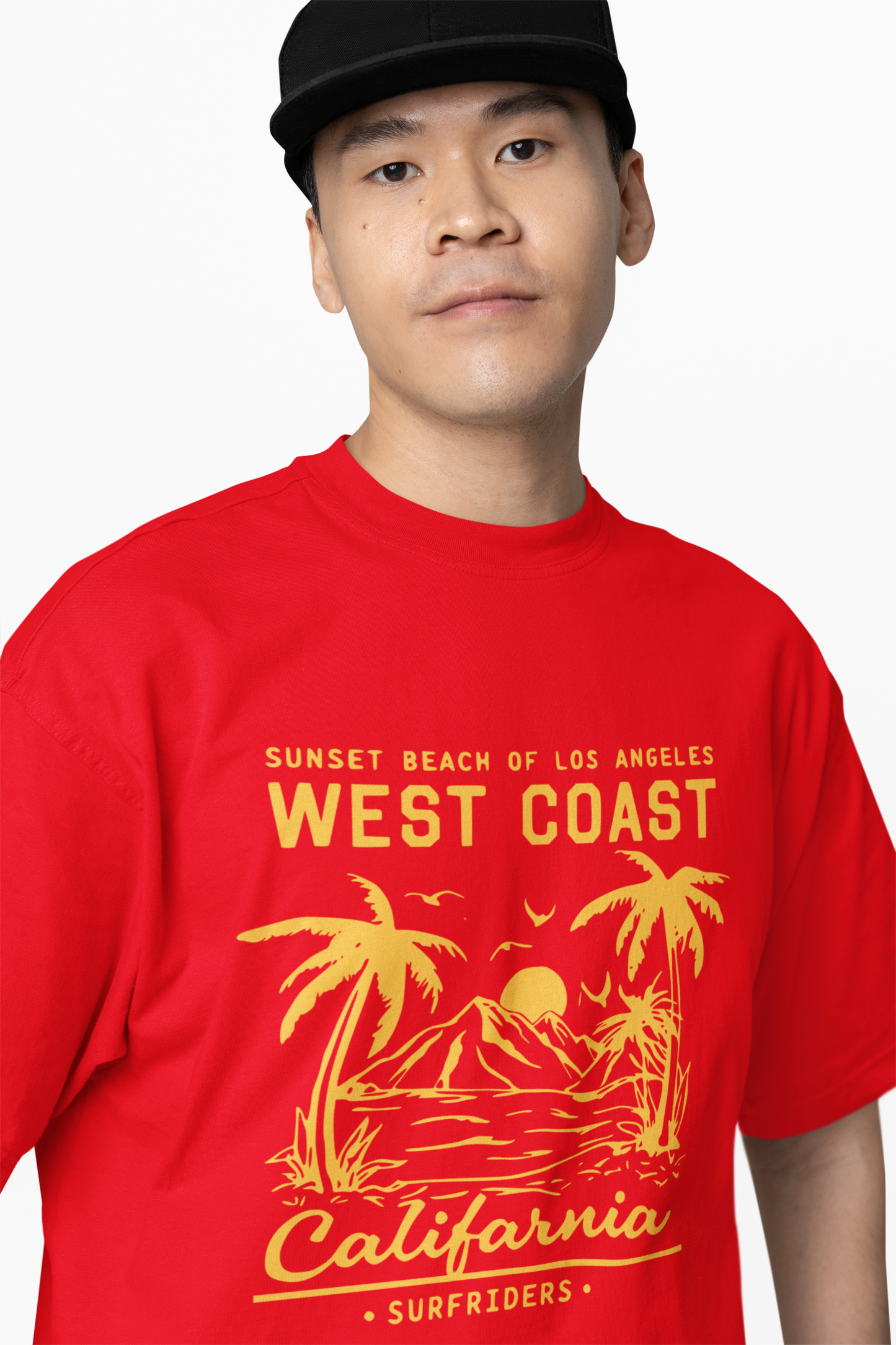 West Cost Oversized T-Shirt for Relaxed Daily Comfort Wear