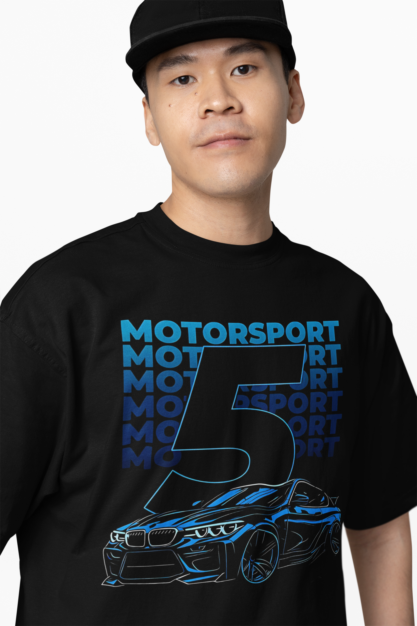BMW Motorsport Oversized T-Shirts Stylish & Trendy Streetwear