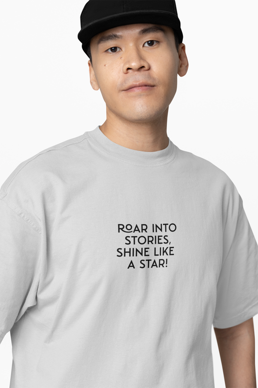 Lion Roaring Oversized T-Shirt