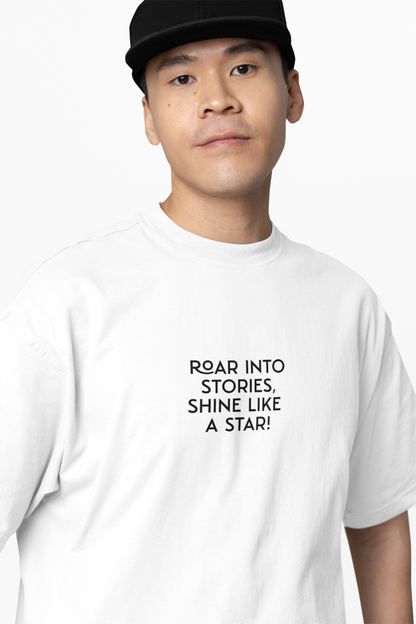 Lion Roaring Oversized T-Shirt – Bold & Fierce Streetwear