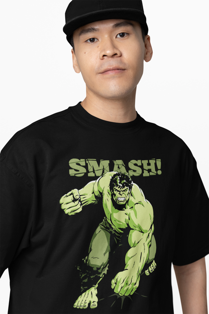 Smash Heros Oversized T-Shirts for Bold Gaming Street Style