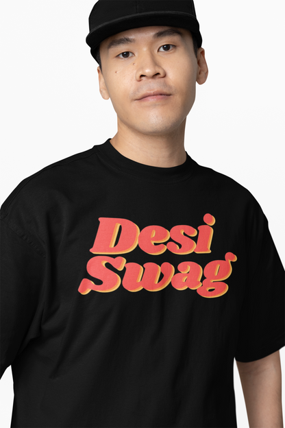 Desi Swag Oversized T-Shirt Trendy Streetwear for Bold Style.