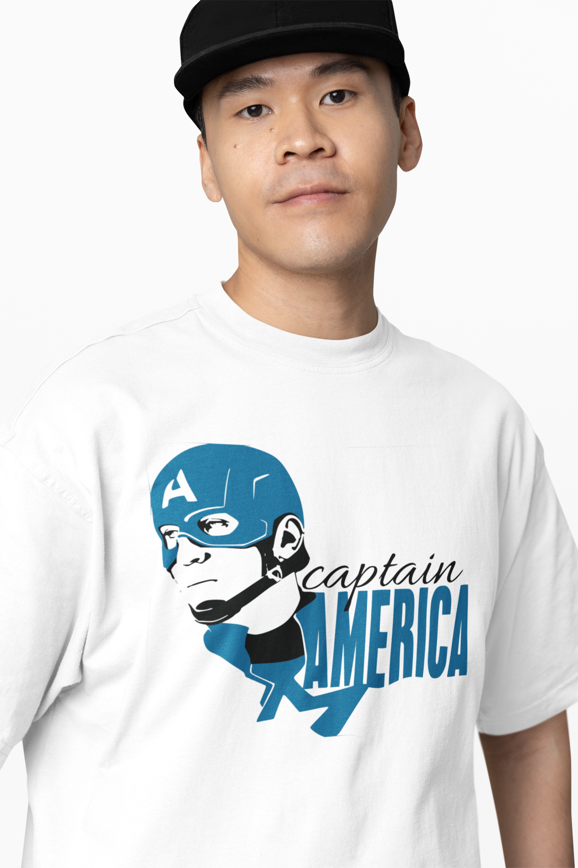 Marvel Captain Oversized T-Shirts